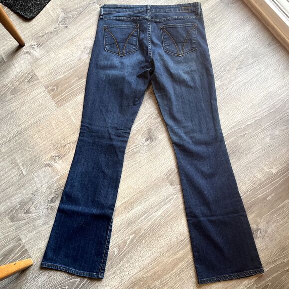 Kut From the Kloth Farrah Baby Bootcut Stretch Dark Denim Womens Size 6, 31x31 - Picture 10 of 11